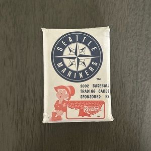 Seattle Mariners trading card set sponsored by Keebler